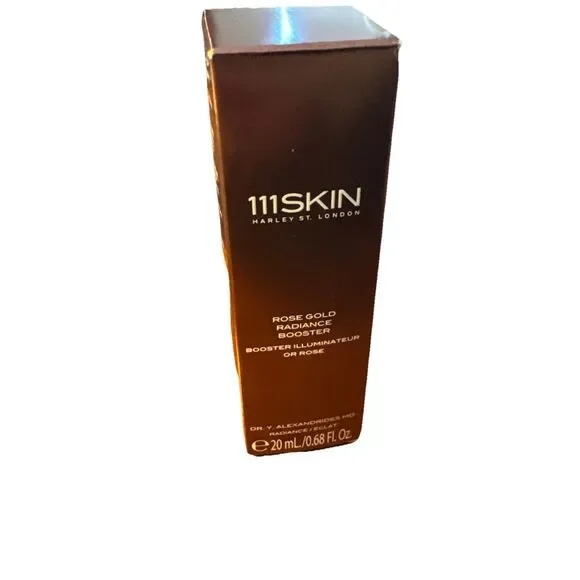 111 SKIN Harley St. London Rose Gold Radiance Booster NIB all skin types - Picture 12 of 15
